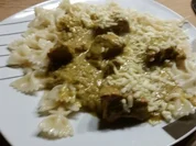 Curry-Senf Gulasch - Rezept