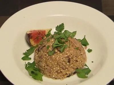 Graupen-Waldpilz-Risotto - Rezept