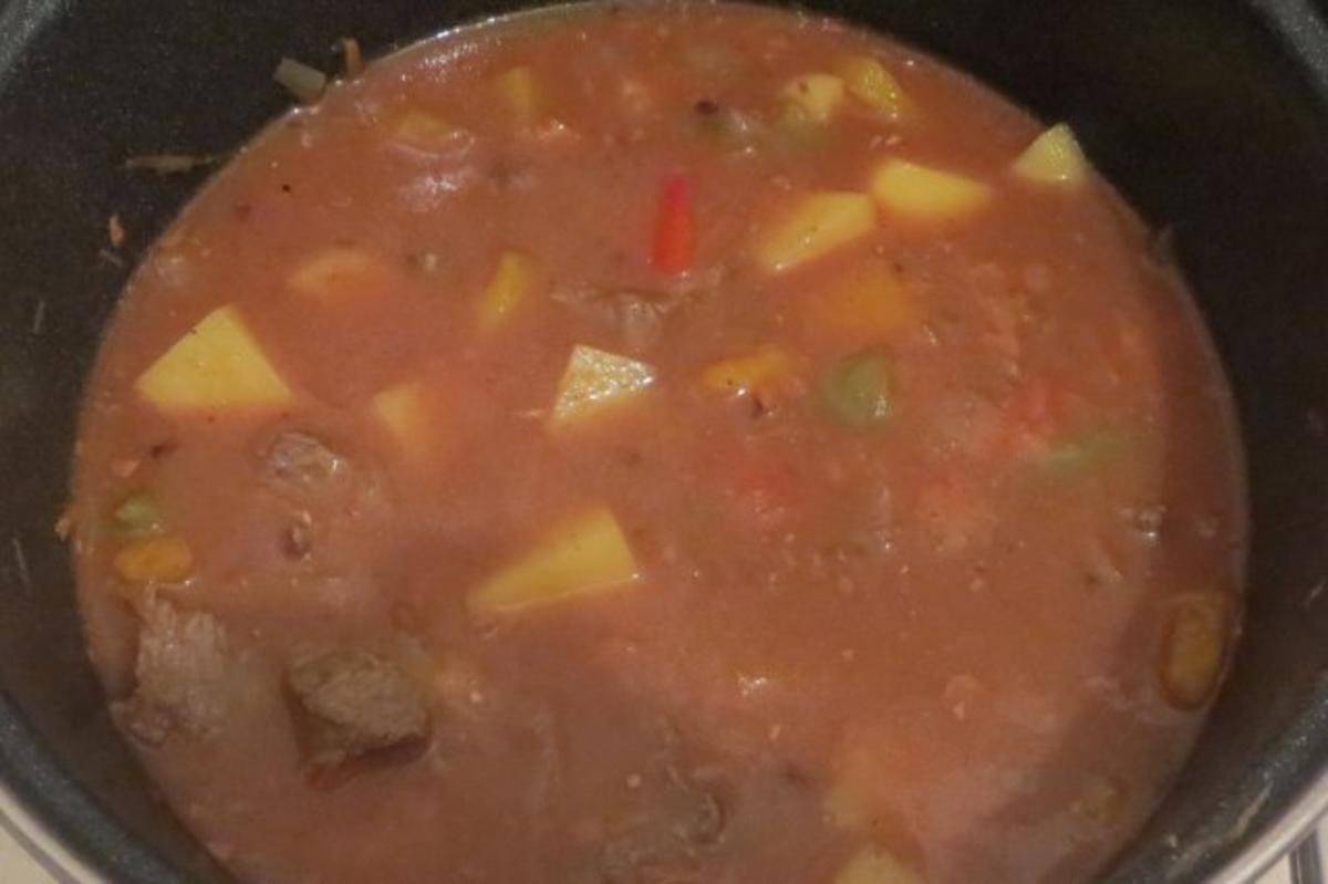 Kochen: Gulasch-Suppe - Rezept - Bild Nr. 4