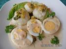 Knusper-Blumenkohl mit Senfeiern - Rezept