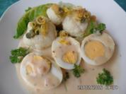 Knusper-Blumenkohl mit Senfeiern - Rezept