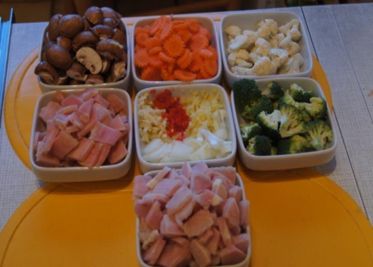 Curry-Suppe mit Hähnchenbrustfilet und Gemüse - Rezept - Bild Nr. 7