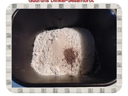 Brot: Dinkel-Sesambrot - Rezept - Bild Nr. 5