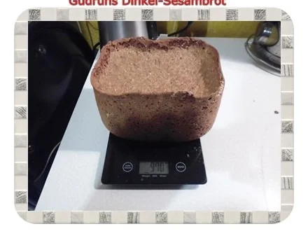 Brot: Dinkel-Sesambrot - Rezept - Bild Nr. 12