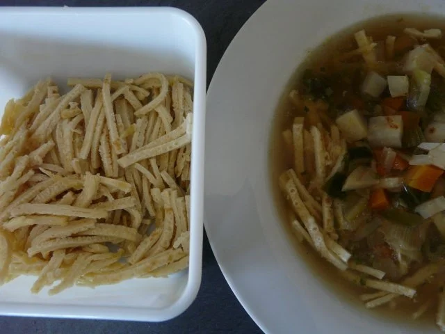 Flädele - Suppe - Rezept - Bild Nr. 7