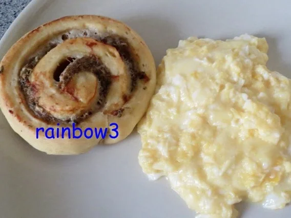 Zwischensnack: Hackfleisch-Käse-Schnecken - Rezept