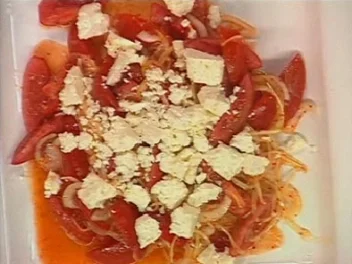 Türkischer Tomatensalat - Rezept