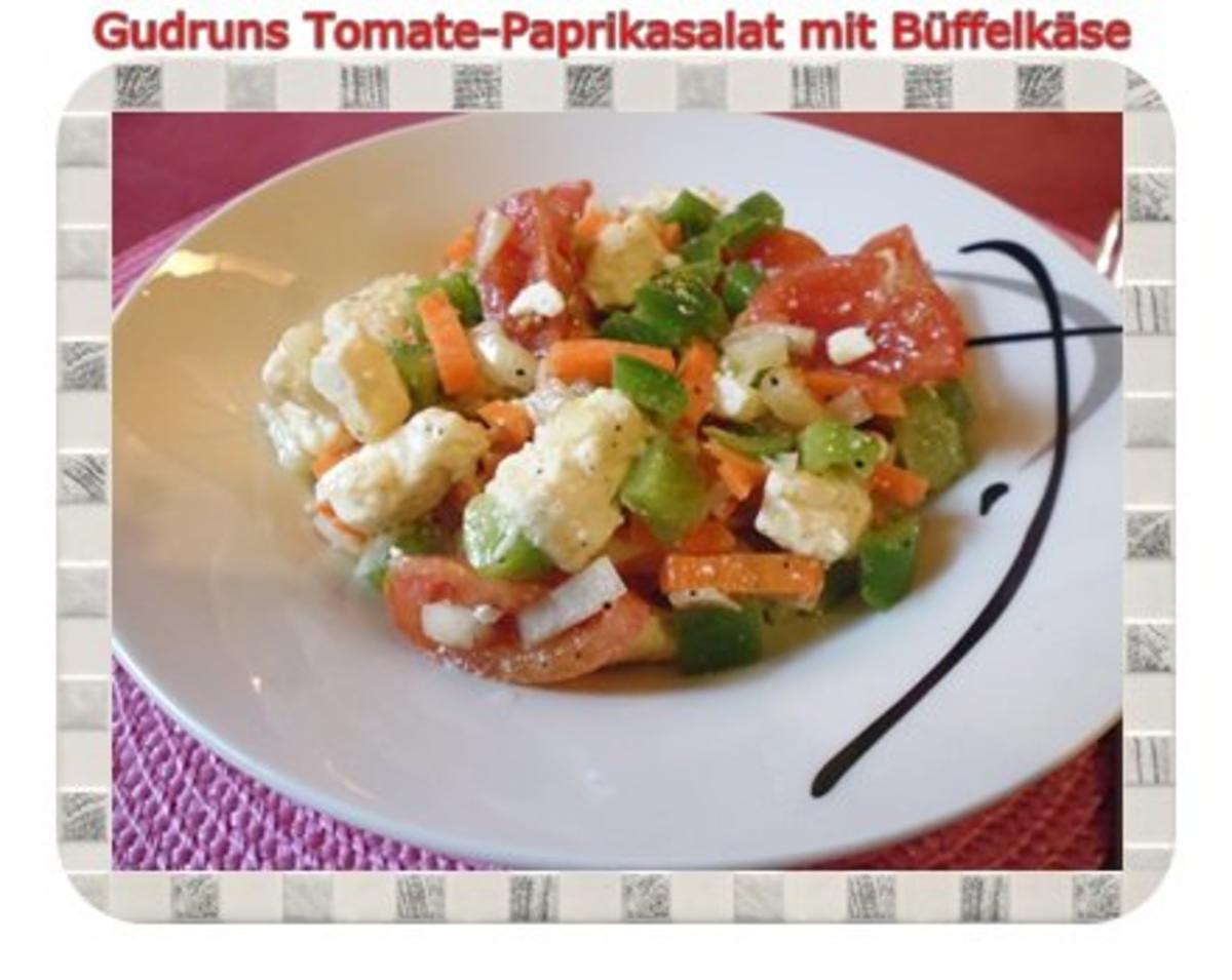 Salat: Tomate-Paprika-Salat - Rezept