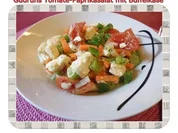 Rezept: Salat: Tomate-Paprika-Salat Salat: Tomate-Paprika-Salat - Rezept