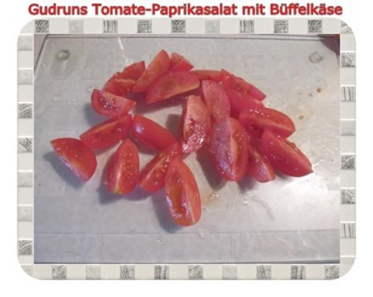Salat: Tomate-Paprika-Salat - Rezept - Bild Nr. 3