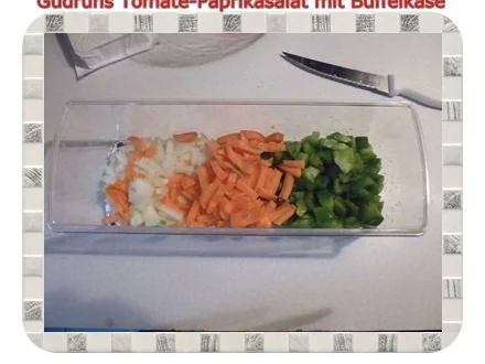 Rezept: Salat: Tomate-Paprika-Salat Bild Nr. 5 Salat: Tomate-Paprika-Salat - Rezept - Bild Nr. 5