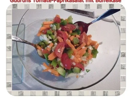 Rezept: Salat: Tomate-Paprika-Salat Bild Nr. 6 Salat: Tomate-Paprika-Salat - Rezept - Bild Nr. 6