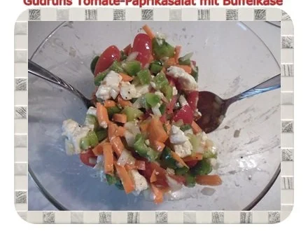 Rezept: Salat: Tomate-Paprika-Salat Bild Nr. 12 Salat: Tomate-Paprika-Salat - Rezept - Bild Nr. 12