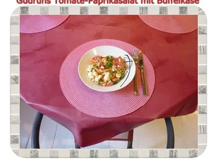 Rezept: Salat: Tomate-Paprika-Salat Bild Nr. 13 Salat: Tomate-Paprika-Salat - Rezept - Bild Nr. 13