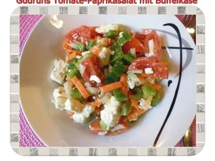Rezept: Salat: Tomate-Paprika-Salat Bild Nr. 14 Salat: Tomate-Paprika-Salat - Rezept - Bild Nr. 14
