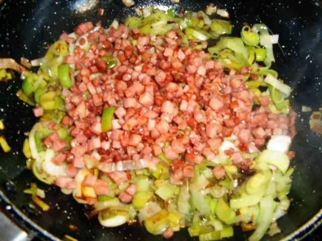 Rezept: Porree-Schinken- Nudeln Bild Nr. 6 Porree-Schinken- Nudeln - Rezept - Bild Nr. 6