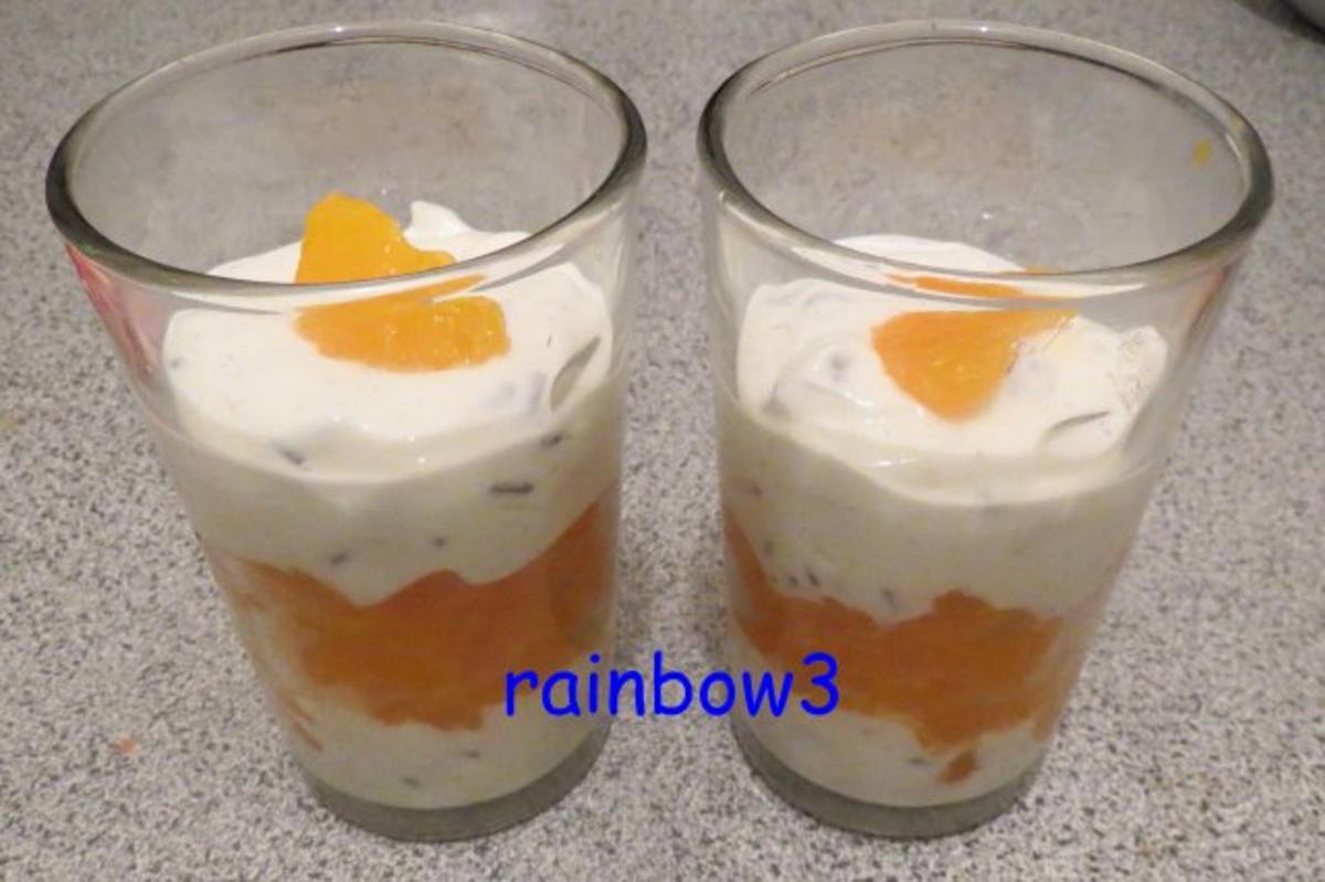 Dessert: Mandarinen-Joghurt - Rezept