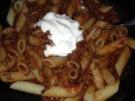 Schnelle Hackfleischsauce zu Nudeln - Rezept