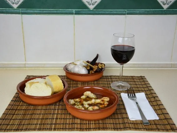 Gambas al Ajillo - spanische Knoblauch Garnelen - Rezept