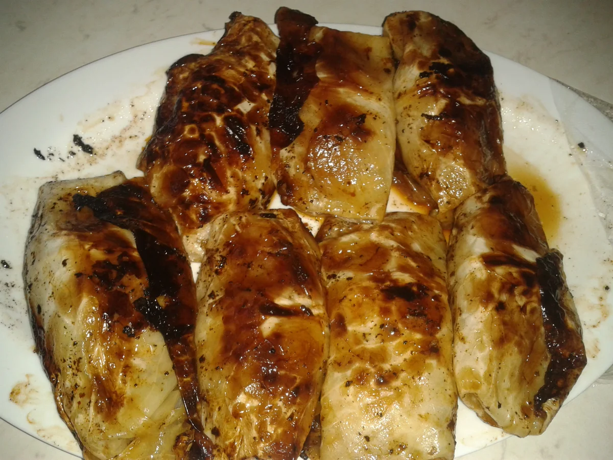 Wirsingrollade oder Weißkrautrollade - Rezept - Bild Nr. 8