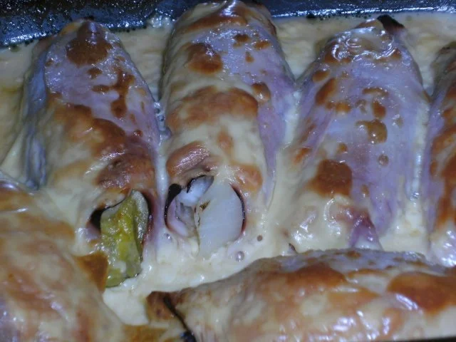 Chicoree überbacken mit Schinken und Käse - Rezept - Bild Nr. 13