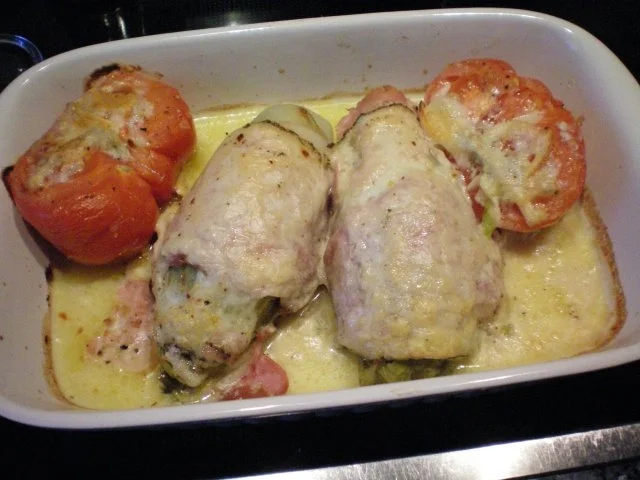 Chicoree überbacken mit Schinken und Käse - Rezept - Bild Nr. 16