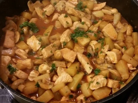 Rezept: Hähnchen Kohlrabipfanne Bild Nr. 4 Hähnchen Kohlrabipfanne - Rezept - Bild Nr. 4