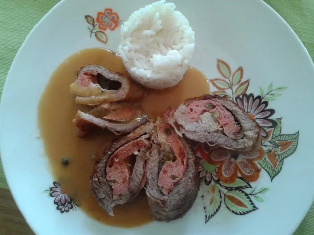 Pikante Roulade - Rezept