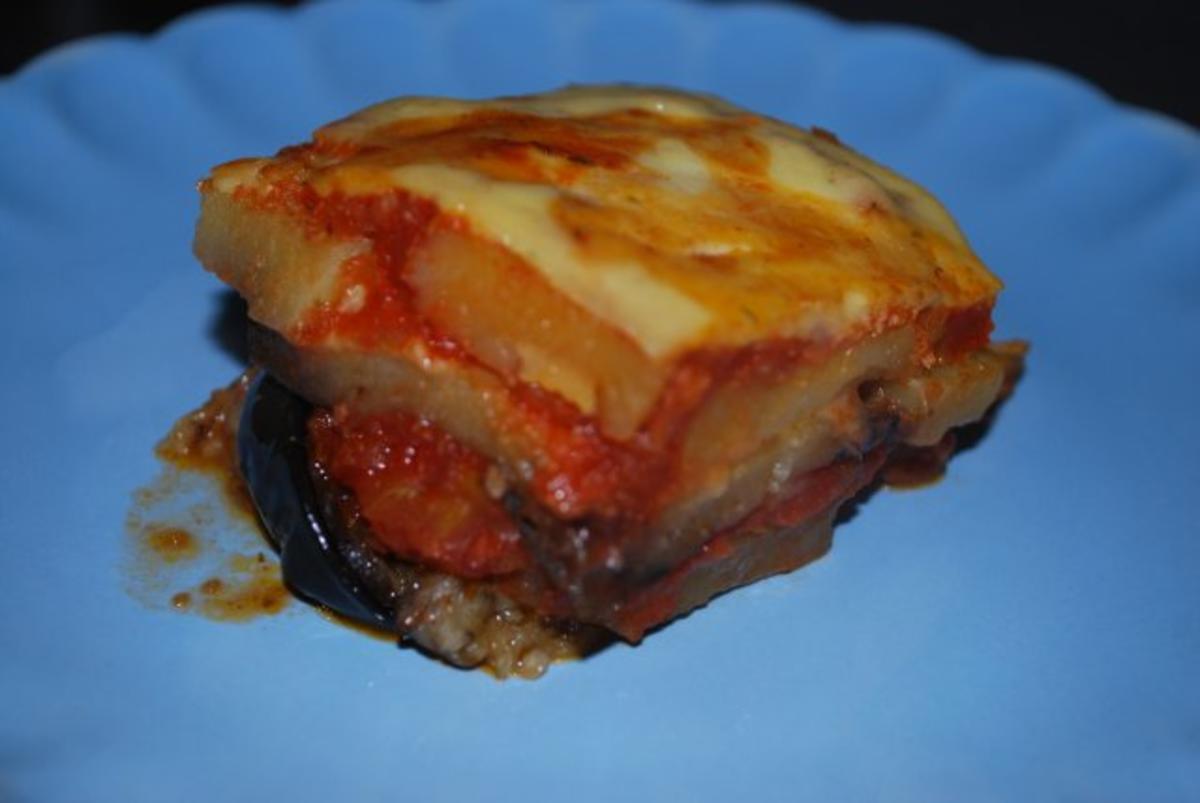 Bilder für Vegetarische Moussaka - Rezept