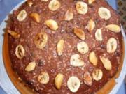 Bananen-Birnen-Schoko-Torte - Rezept