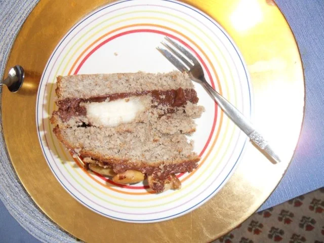 Bananen-Birnen-Schoko-Torte - Rezept - Bild Nr. 2