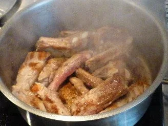 Schweinebraten vom Iberico-Karree mit Rote-Bete-Sauce - Rezept - Bild Nr. 4