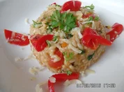 Paprika-Parmesan -Risotto - Rezept