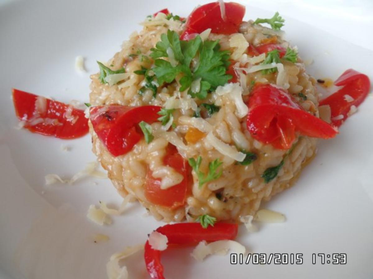 Bilder für Paprika-Parmesan -Risotto - Rezept