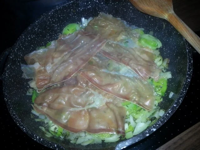 Pasta mit Lauch-Prosciuttosauce und Pilzpangratto - Rezept - Bild Nr. 4