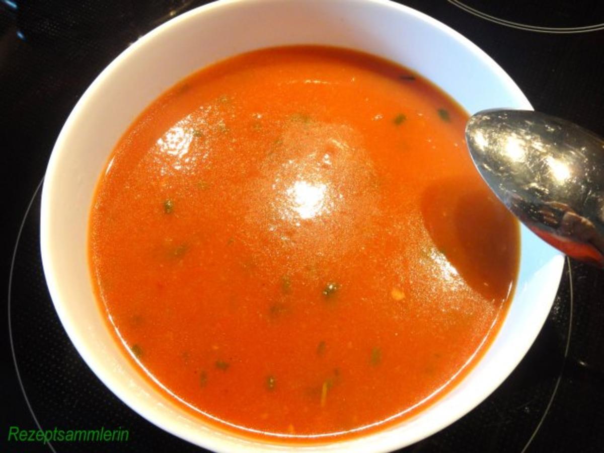 Suppe:   TOMATEN - PAPRIKA - Rezept