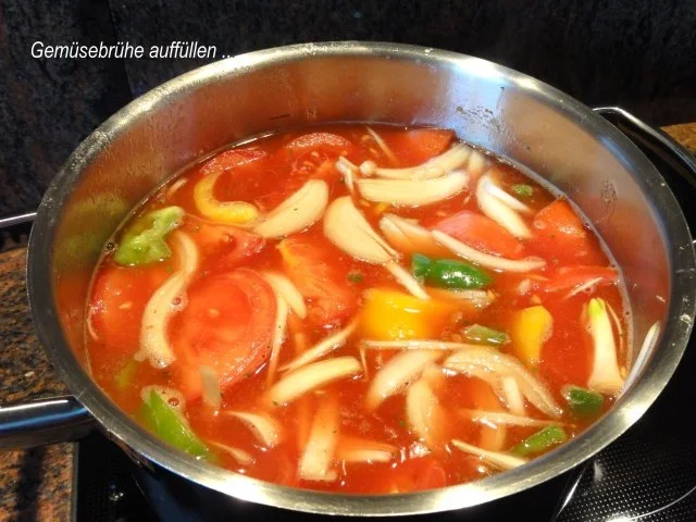 Suppe:   TOMATEN - PAPRIKA - Rezept - Bild Nr. 3