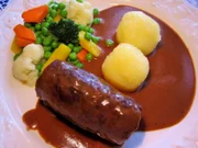 Rouladen mit köstlicher Rotweinsoße - Rezept