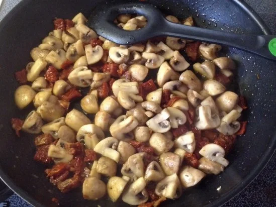 Basilikumnudeln mit Rucola - Rezept - Bild Nr. 5