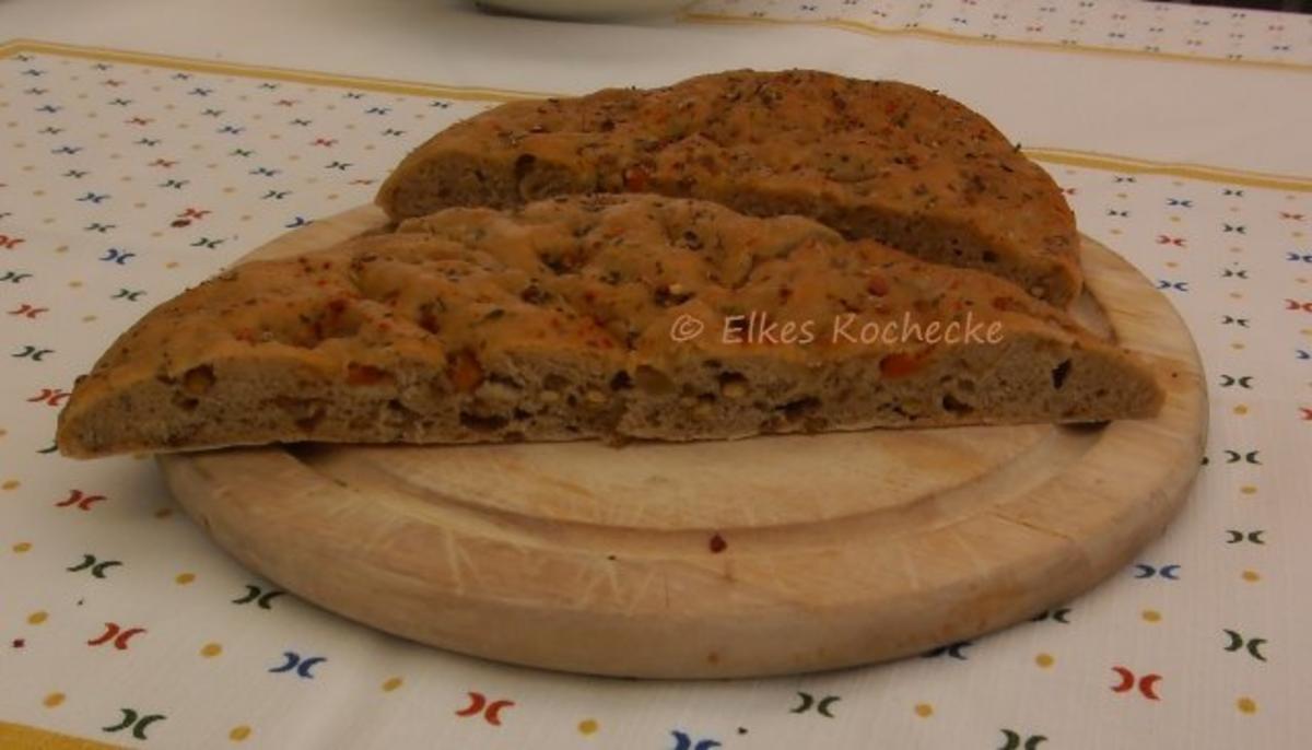 Balsamicolinsen-Focaccia - Rezept