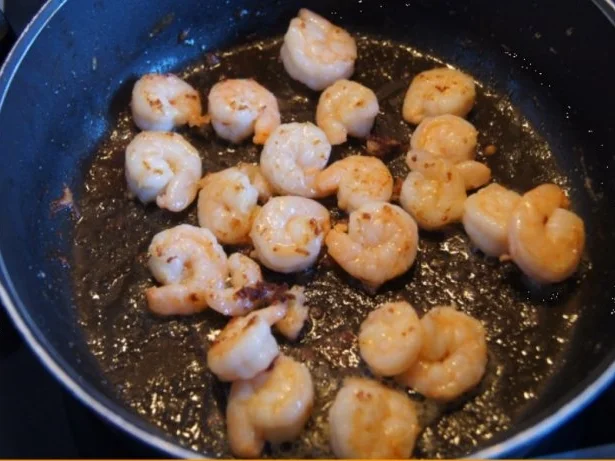 Rezept: Rote Linsen-Gemüse-Suppe mit Riesengarnelenschwänzen Bild Nr. 13 Rote Linsen-Gemüse-Suppe mit Riesengarnelenschwänzen - Rezept - Bild Nr. 13