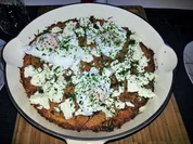 Ofenrösti mit pochierten Eiern und Schafskäse - Rezept
