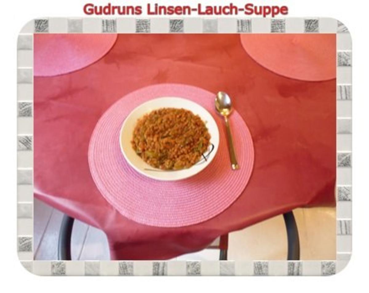 Eintopf: Linsen-Lauchsuppe - Rezept - Bild Nr. 9