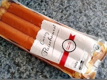 Rezept: Curry Fleischwurst mit Salzkartoffeln und Rotkohl Bild Nr. 3 Curry Fleischwurst mit Salzkartoffeln und Rotkohl - Rezept - Bild Nr. 3