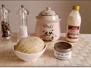 Paniertes Schweinesteak mit Gemüse,  nappiert mit „Café de Paris Sauce“ - Rezept - Bild Nr. 9