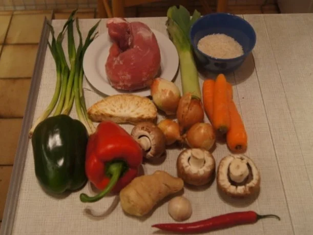 Schweinefilet mit Gemüse-Reis süß-sauer - Rezept - Bild Nr. 2