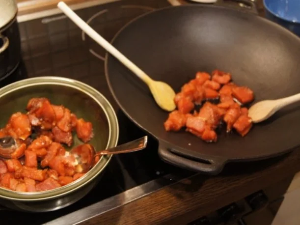 Schweinefilet mit Gemüse-Reis süß-sauer - Rezept - Bild Nr. 6