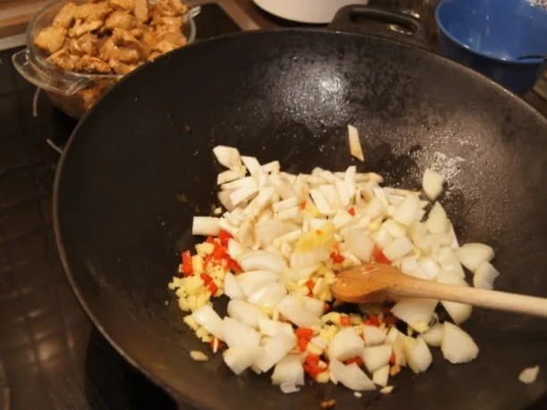 Schweinefilet mit Gemüse-Reis süß-sauer - Rezept - Bild Nr. 7