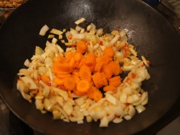 Schweinefilet mit Gemüse-Reis süß-sauer - Rezept - Bild Nr. 8