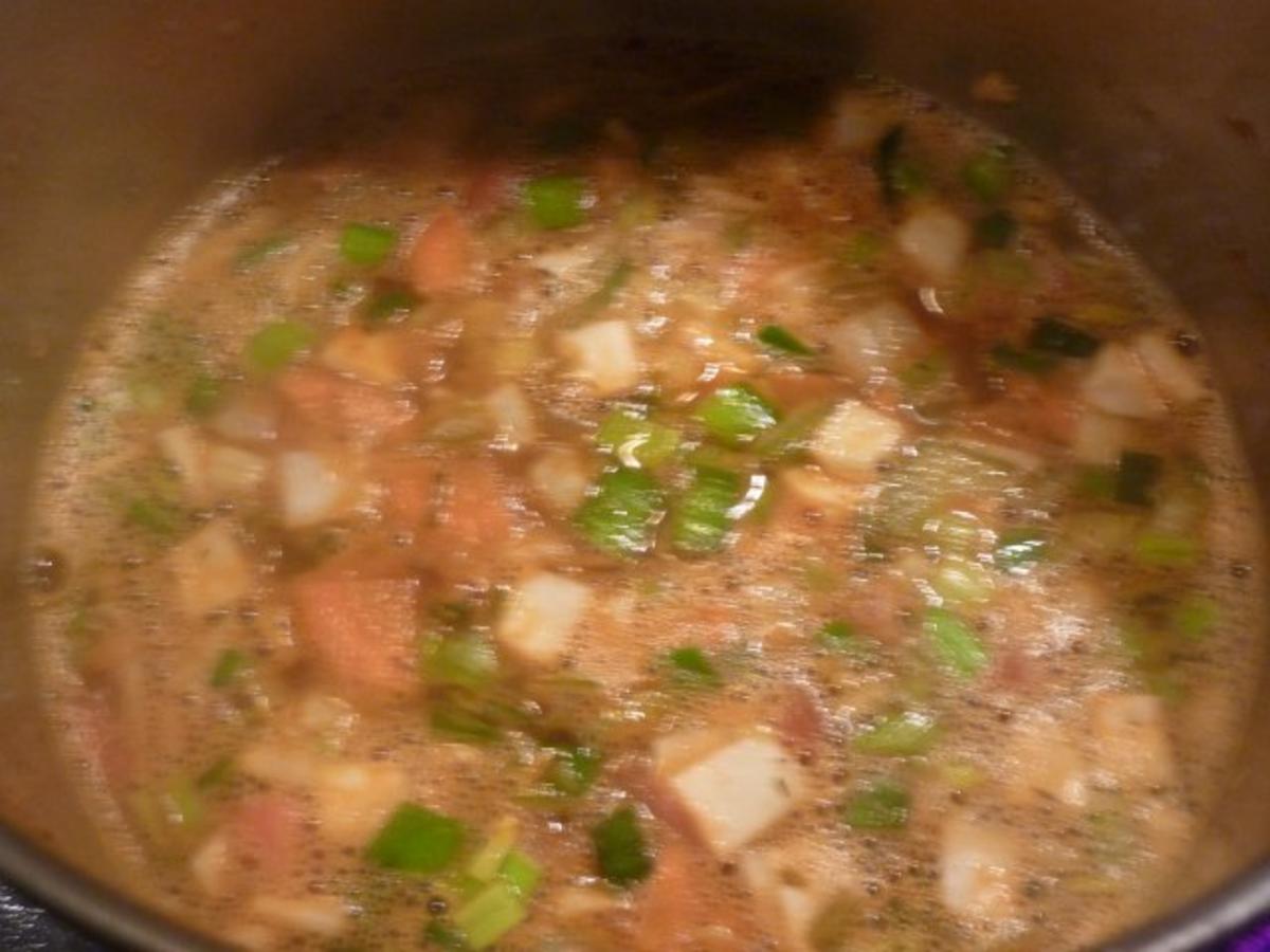 Fisch - Meeresfrüchte Suppe mit Gemüse - Rezept - Bild Nr. 6